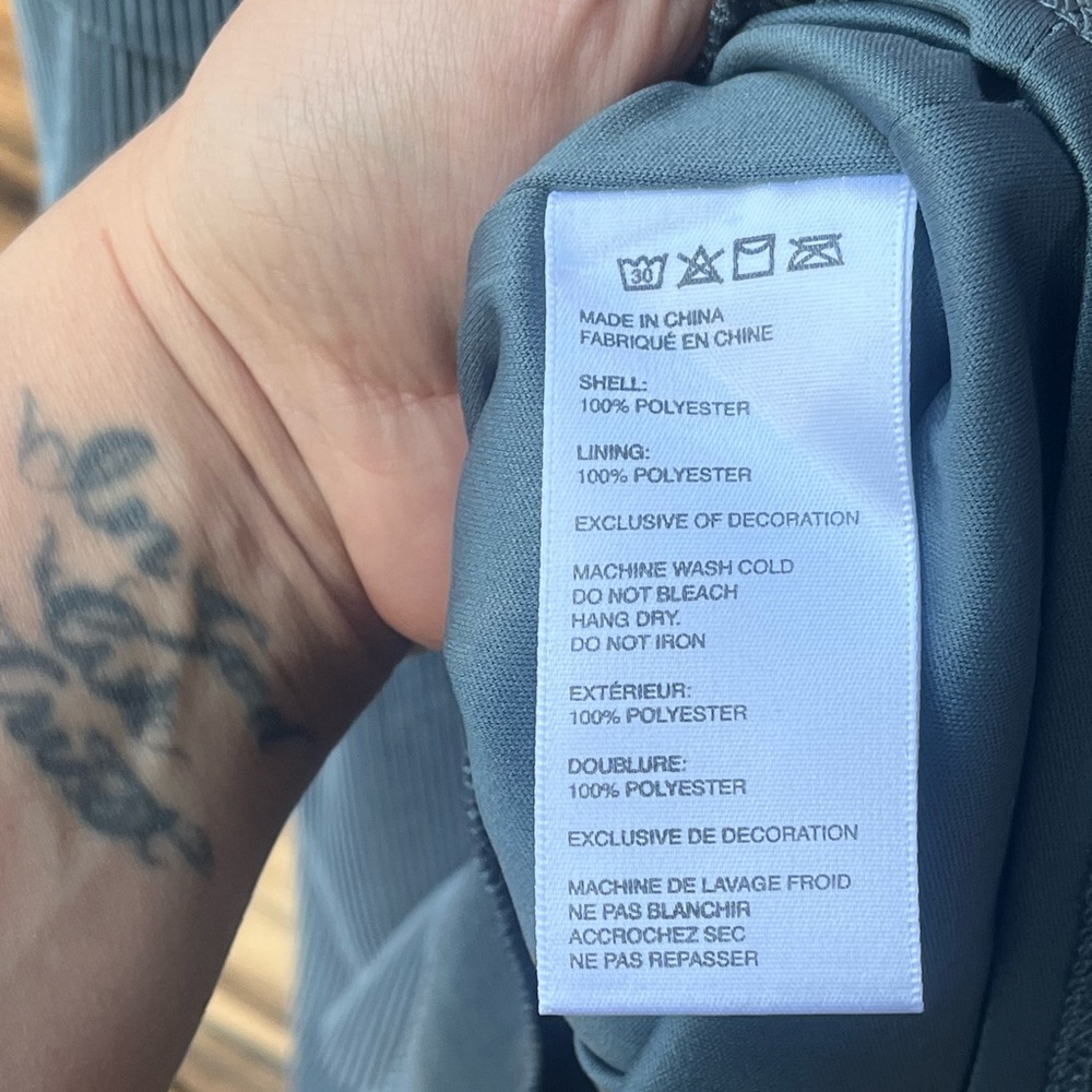URBAN OUTFITTERS | NWT Silence + Noise Slate Blue Y2K Romper S - Picture 4 of 5